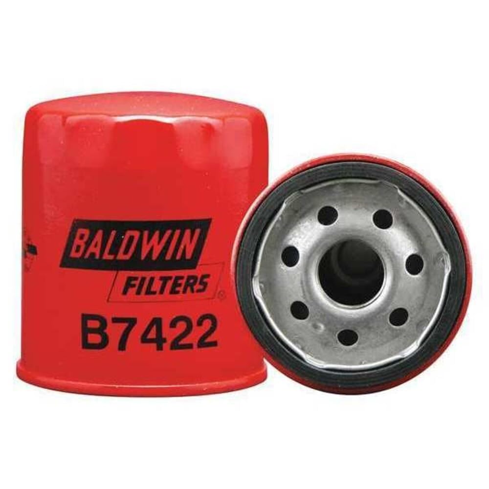 Baldwin Filters B7422 Oil Filter, Spin-On, 3-1/2"x3 x3-1/2
