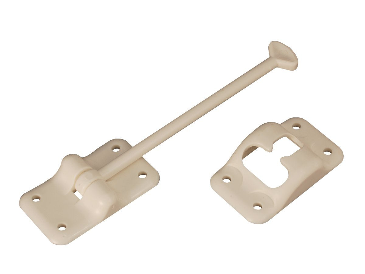RV DESIGNER E237 RV Designer E237-6" T-Style RV Entry Door Holder, Col White