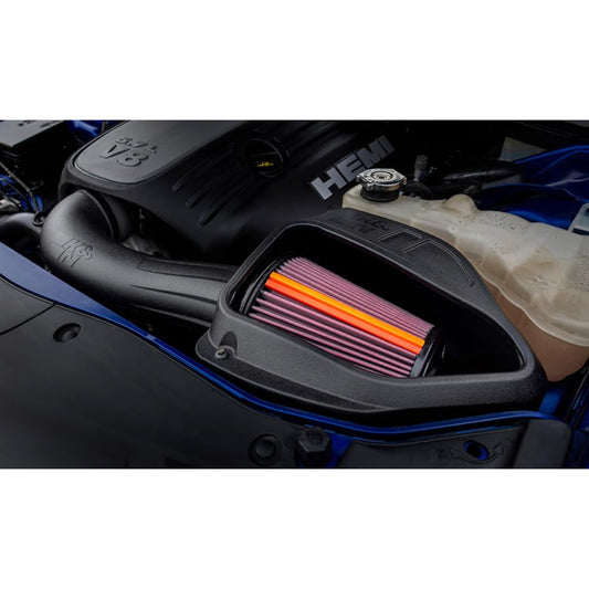 K&N FILTER 50-1542 K&N NextGen Cold Air Intake System: High-Flow Cotton Filter: Compatible with 2011-2023 Dodge/Chrysler: Challenger, Charger, 300, 300C, 300S, 50-1542