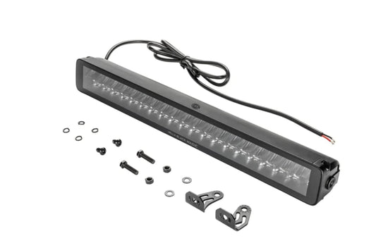 HELLA 358176401 Hella Black Magic LED Series 21.5 Inch Double Lightbar - LED Spotlight- Performance High Beam Off-Road Light for Pickup Trucks, ATV, SUV, 4x4, Jeep, Tractors / 358176401