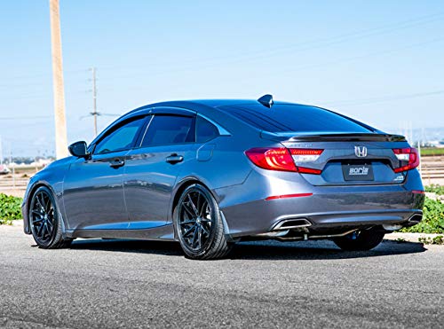 BORLA 140786 BORLA 140786 Cat-Back Performance Exhaust System for 2018-2022 Honda Accord Sport 4 Cyl. T-304 Stainless Steel Dual Split Rear Exit Single 2.25" Exit Each Side Tips NOT included Reuse O.E. Tips