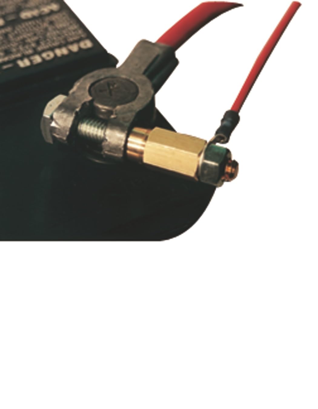 WIRTHCO 30600 Battery Doctor WirthCo 30600 Top Post Battery Terminal Bolt and Nut Extender, Solid Brass, 5/16-18 Stud, 1.44 Inch Overall Length, 1/2 Inch Hex