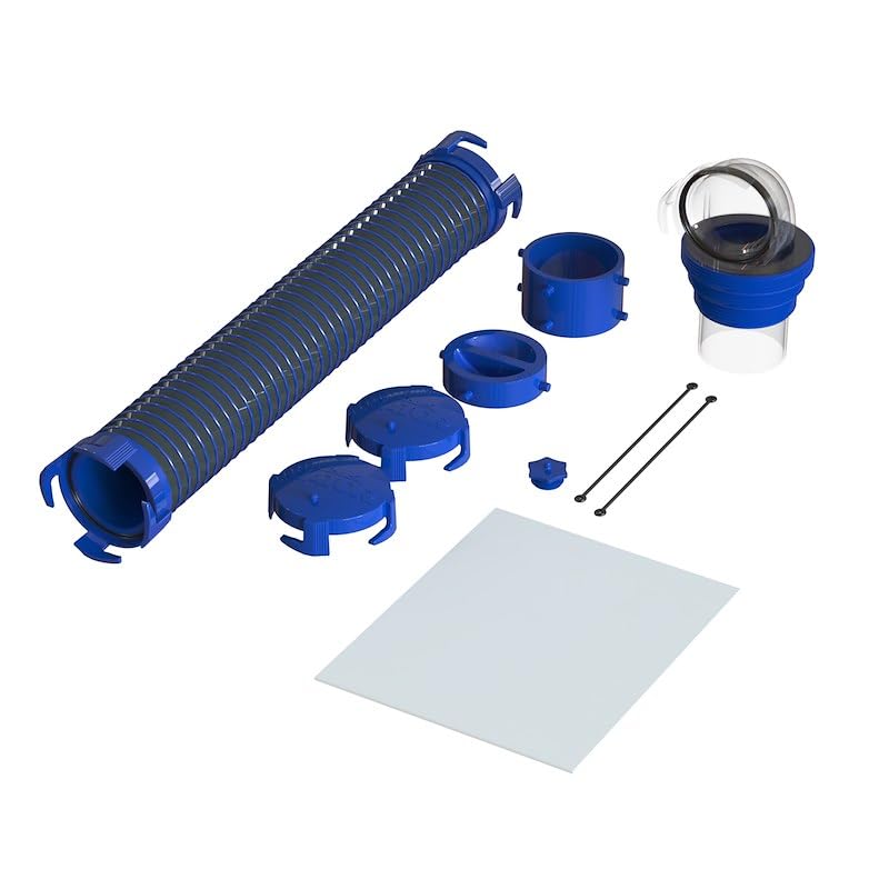 DURAFLEX 21914 Duraflex Gator® Waste Holding Tank Fitting 21910, Accessory Kit for Gator Portable Waste Tank