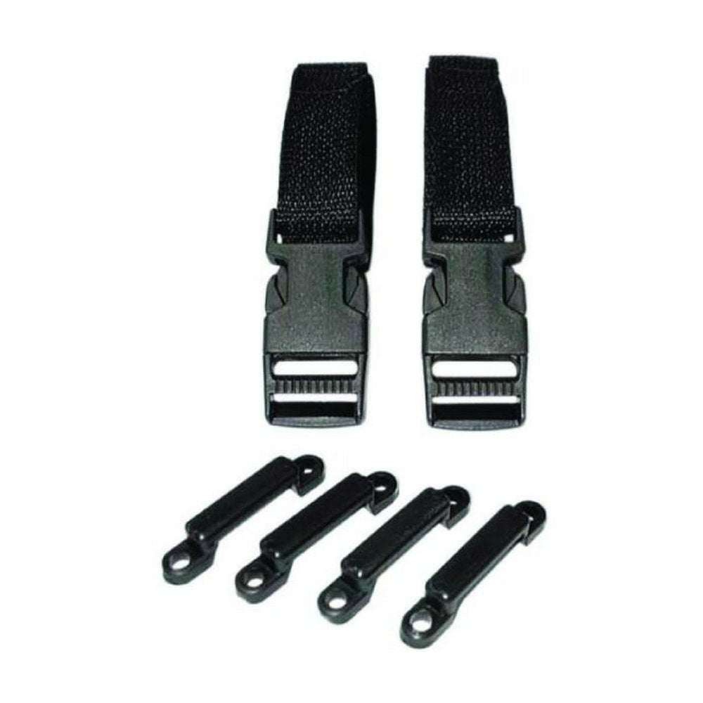 T-H MARINE FCH-1-DP T. H. Marine FCH-1-DP Fuel Container Hold-Down Kit, Black
