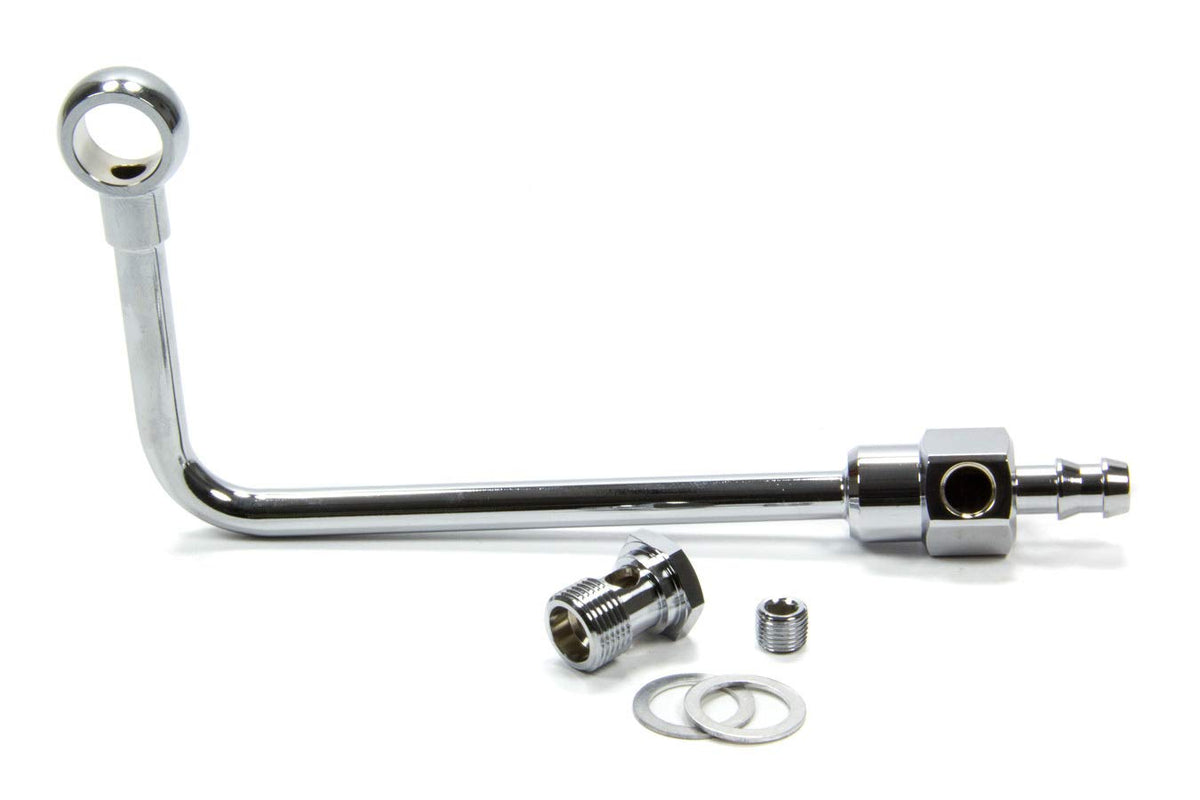 EDELBROCK 8126 Edelbrock 8126 CHROME FUEL LINE & HDWR