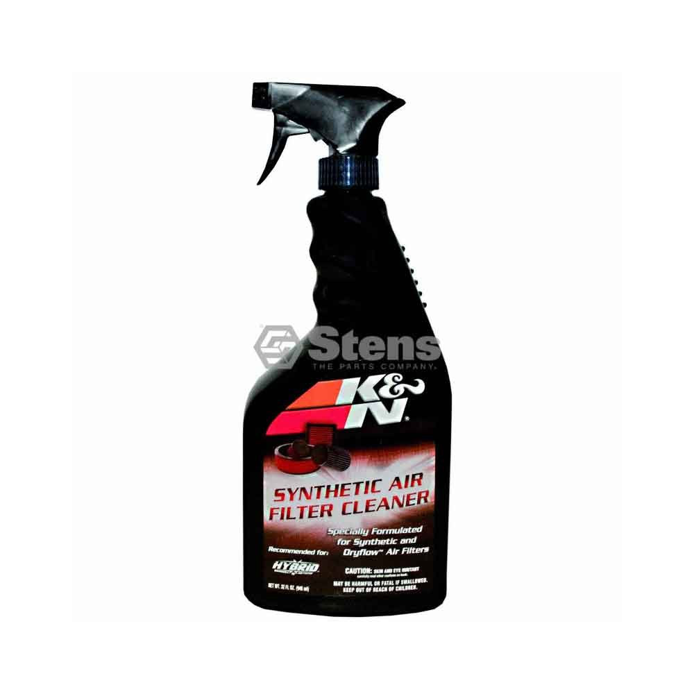 K&N FILTER 99-0624 K&N Synthetic Air Filter Cleaner and Degreaser: 32 Oz Spray Bottle; Restore Engine Air Filter Performance, 99-0624