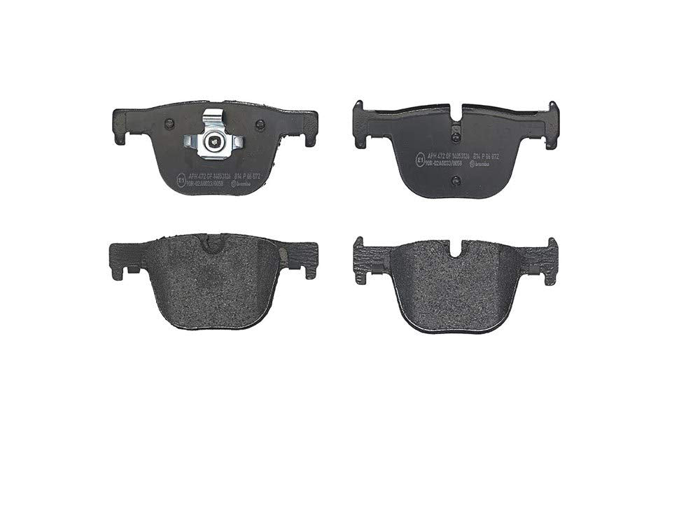 BREMBO P06072 Brembo P06072 Low-Met Rear Disc Brake Pad Set BMW OE# 34216850570