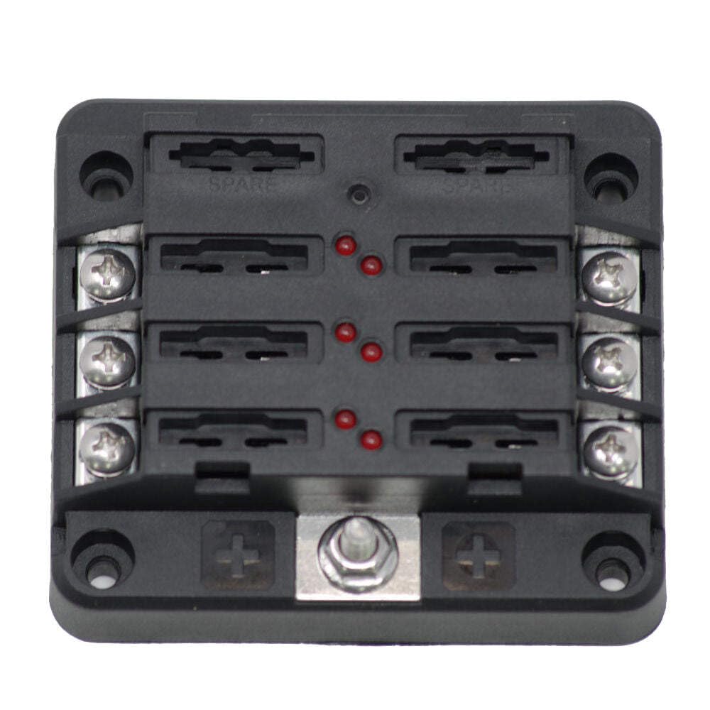 Egis Mobile Electric 8028 Egis RT Fuse Block 6 Position w/LED Indication
