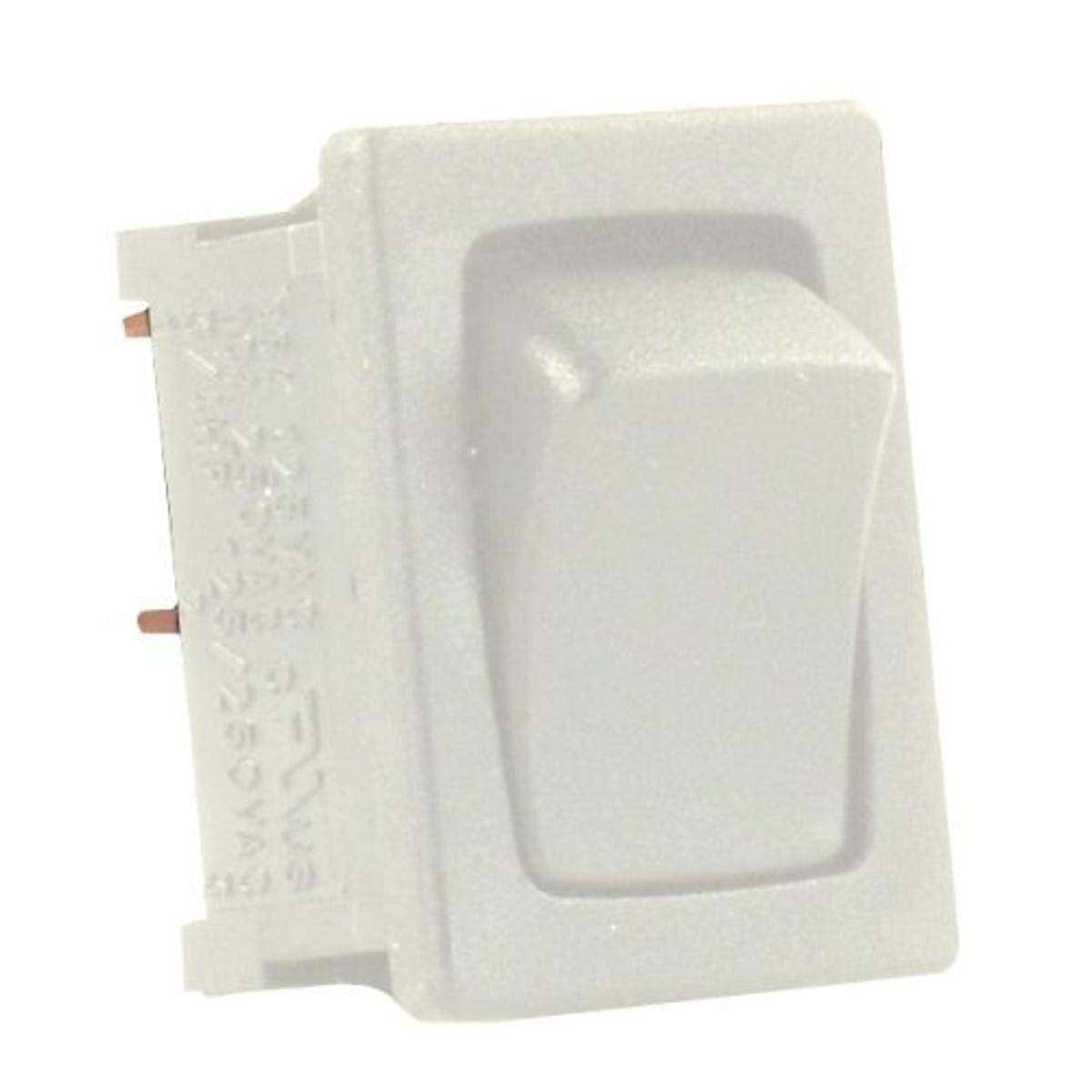 JR PRODUCTS 13641-5 JR Products 13641-5 Mini On/Off Switch (Pack of 5), White