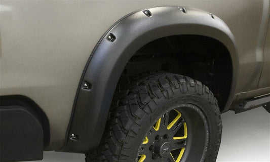 LUND RX130TB Lund 19-22 GM Silverado RX-Rive Textured Elite Series Fender Flares w/Black Bolts - Black 2pc Rear