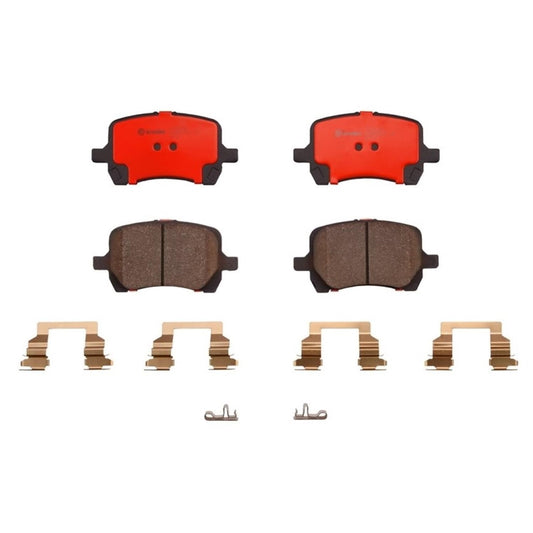 BREMBO P10014N Brembo P10014N Premium Ceramic Front Disc Brake Pad Set CHEVROLET OE# 22820406