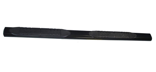 TRAILFX A1550B TrailFX Nerf Bar Side Steps with Step Pads Fits 2019–2023 Ford Ranger 4 Inch Oval Tube Black Powder-Coated Steel Welded End Caps Rocker Panel Mount TrailFX A1550B