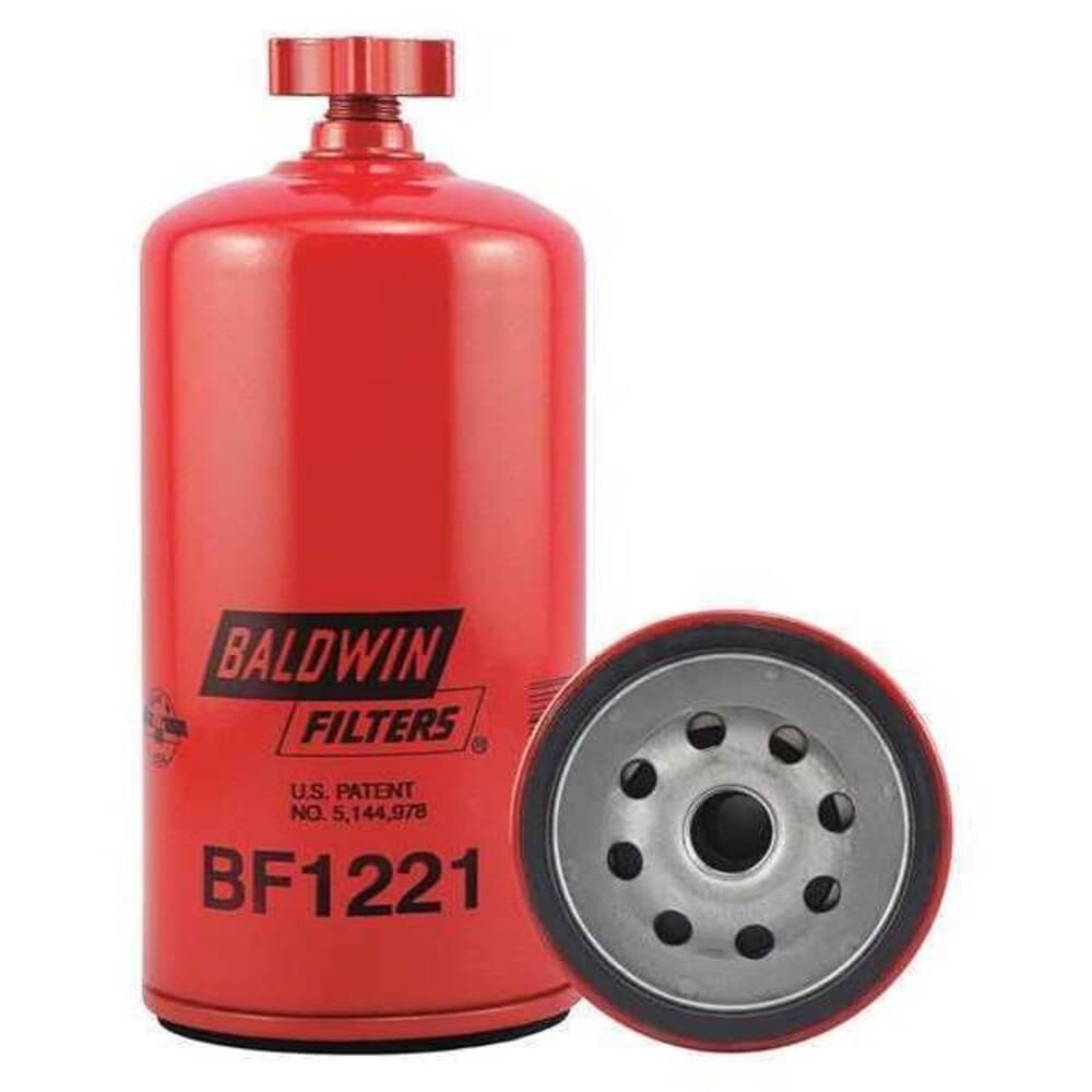 Baldwin Filters BF1221 FUEL/WATER SEPARATOR SPIN-ON WITH DRAIN