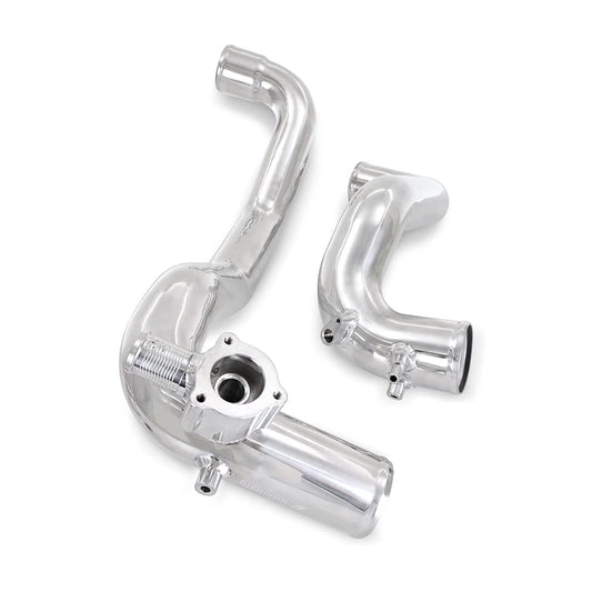 MISHIMOTO MMICP-BR23-21UHP Mishimoto High-Mount Intercooler Pipe Upgrade Kit, Compatible with Ford Bronco 2.3L 2021+, Polished