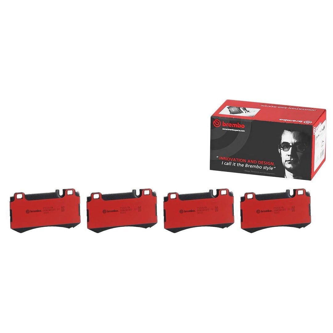 BREMBO P50061N Brembo P50061N Premium Ceramic Rear Disc Brake Pad Set MERCEDES-BENZ OE# A0044204720