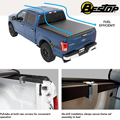 BESTOP 19111-01 Bestop EZ-Roll Soft Tonneau 1911101 for Ford F-150 2004-Current