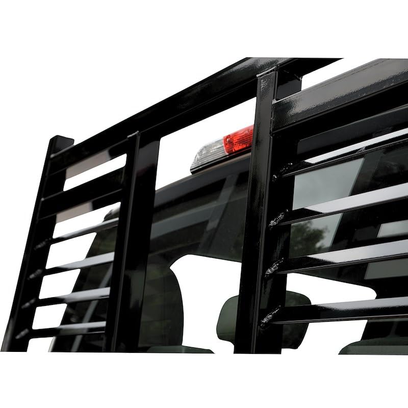 Cattleman FR302 Cattleman HD FR302 Headache Rack Fits Ford F-150 2021-2026 Black Powder-Coated Steel Can Be Used with Cross Bed Tool Box with Louvers