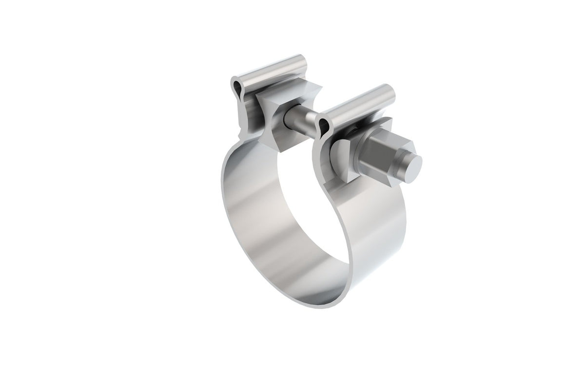 BORLA 18327 BORLA 18327 Accessory 2.75" T-304 Stainless Steel AccuSeal Single Bolt Exhaust Band Clamp