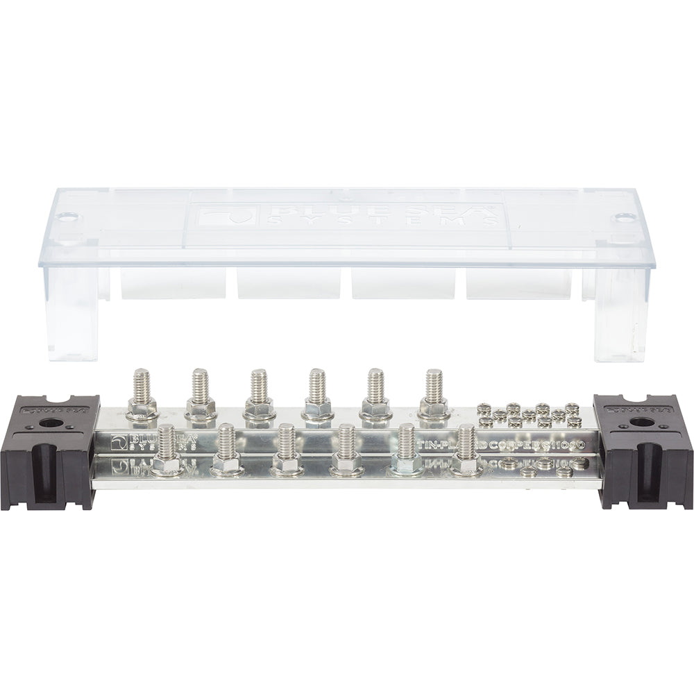 Blue Sea Systems 1991 Blue Sea PowerBar 1000 - 12 3/8" Terminal Studs w/Cover