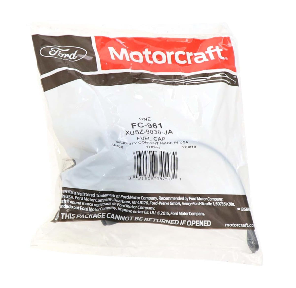 Motorcraft FC961 FORD MUSTANG-CROWN VIC-TAURUS