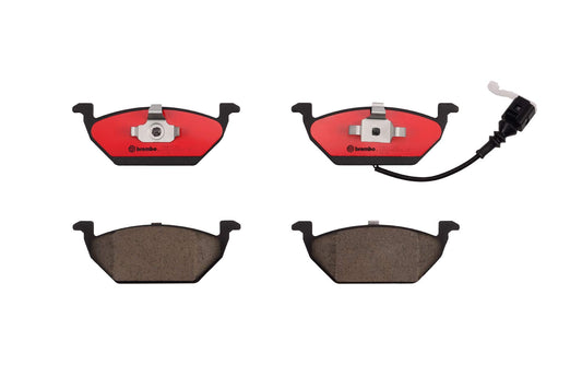 BREMBO P85072N Brembo P85072N Premium Ceramic Front Disc Brake Pad Set AUDI/SEAT/SKODA/VW/VW (FAW)/ZHONGHUA (BRILLIANCE) OE# 1K0698151G