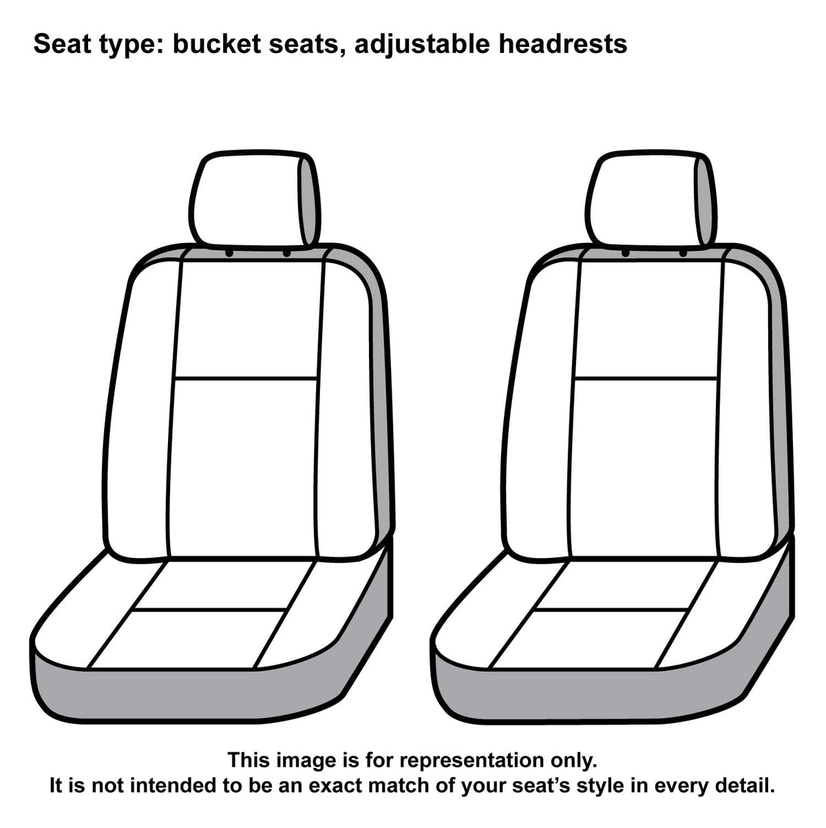 Covercraft SSC2485CAGY Covercraft Carhartt SeatSaver Custom Seat Covers