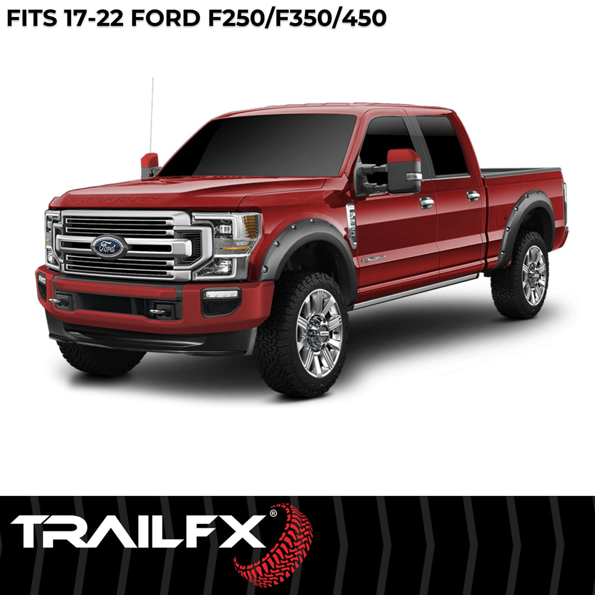 TRAILFX TFF3007S Trailfx TFF3007S POCKET STYLE FLARE SMOOTH SET OF 4