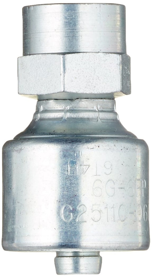 Gates G25110-0606 MegaCrimp Couplings, Female Pipe, NPTF Without