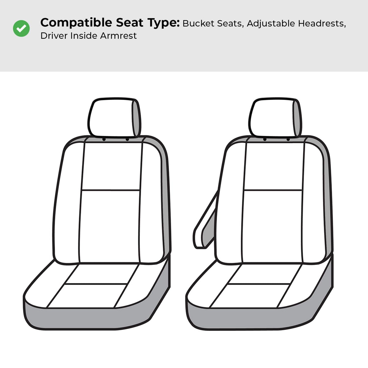 Covercraft SSC2579CAGY Covercraft Carhartt SeatSaver Custom Seat Covers