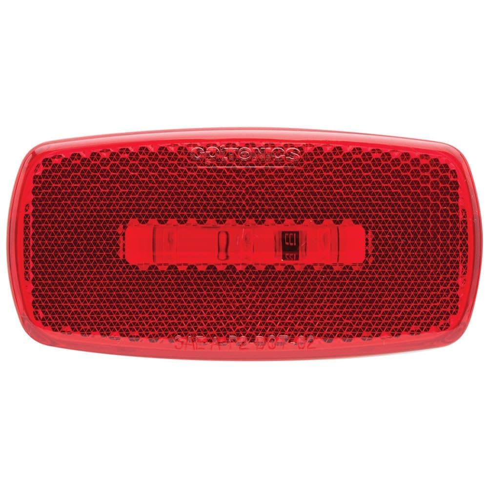 OPTRONICS MCL32RS Optronics MCL32RS Surface Mount LED Marker Clearance Light with Reflex, Red