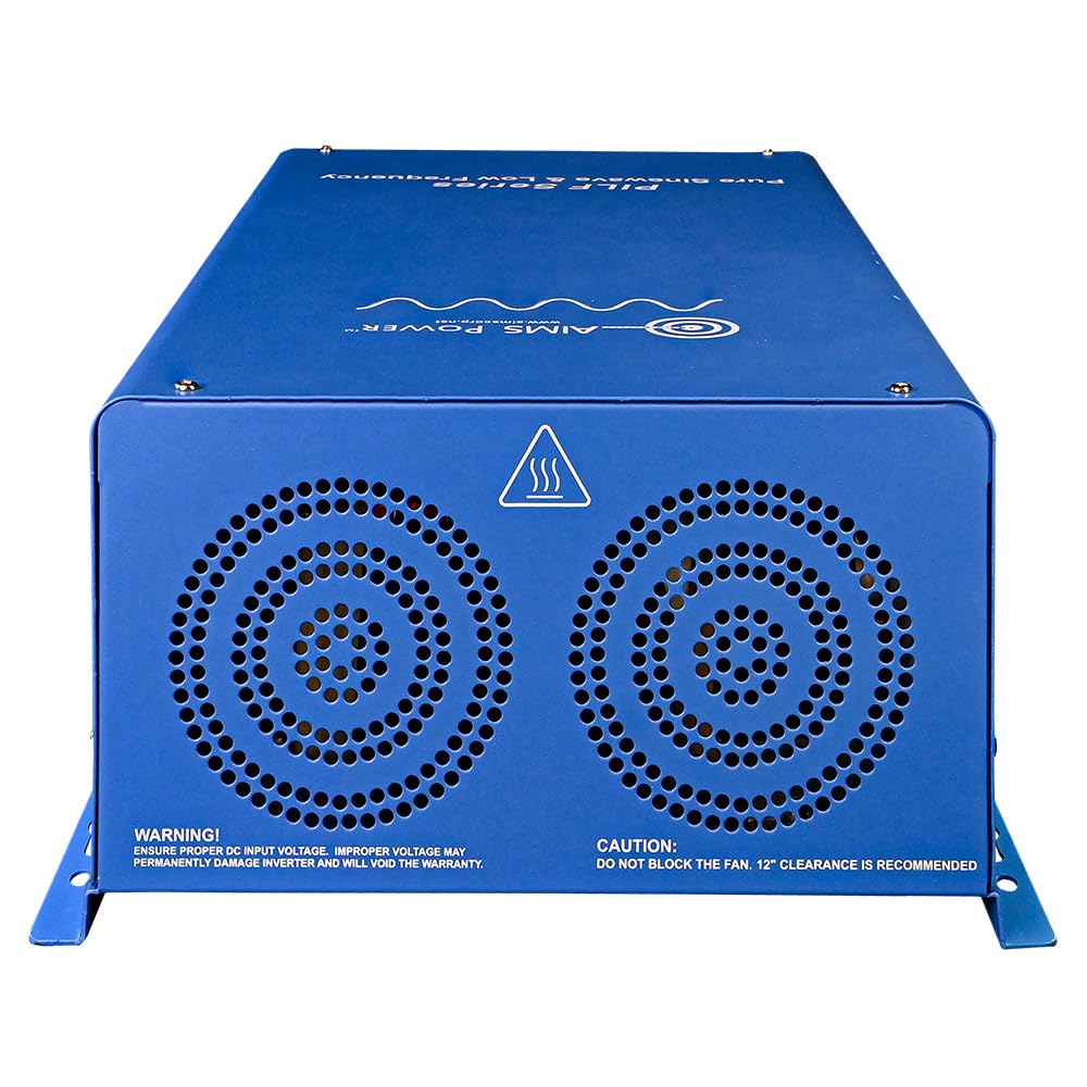 AIMS POWER PILF30W12V240VS AIMS 3000 Watt 12V to 120/240V Low Frequency Pure Sine Inverter ETL