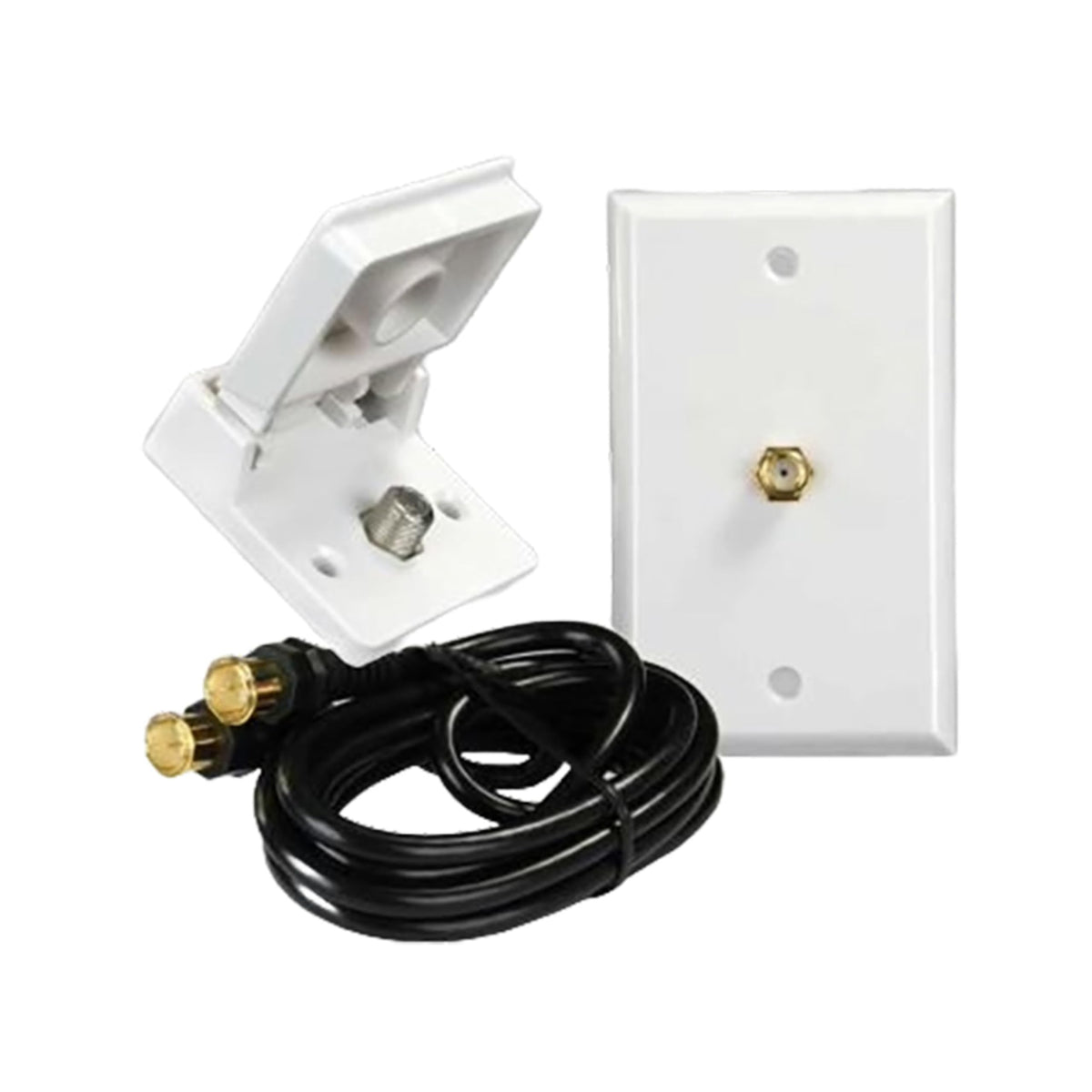 JR PRODUCTS 47815 JR Products 47815 Interior/Exterior TV Installation Kit,White