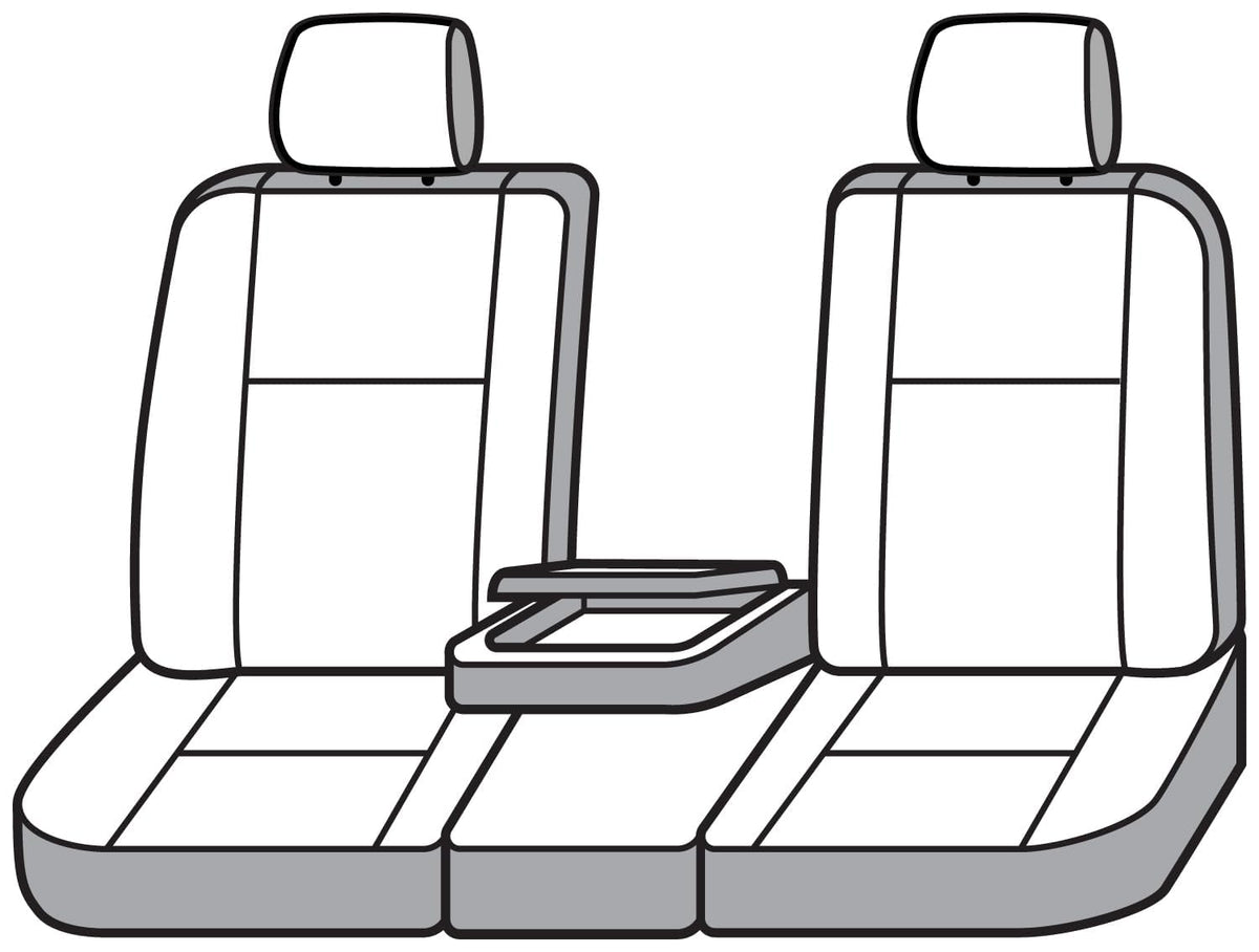 Covercraft SS3486WFBK Custom Front Row Polyester SeatSavers by Covercraft