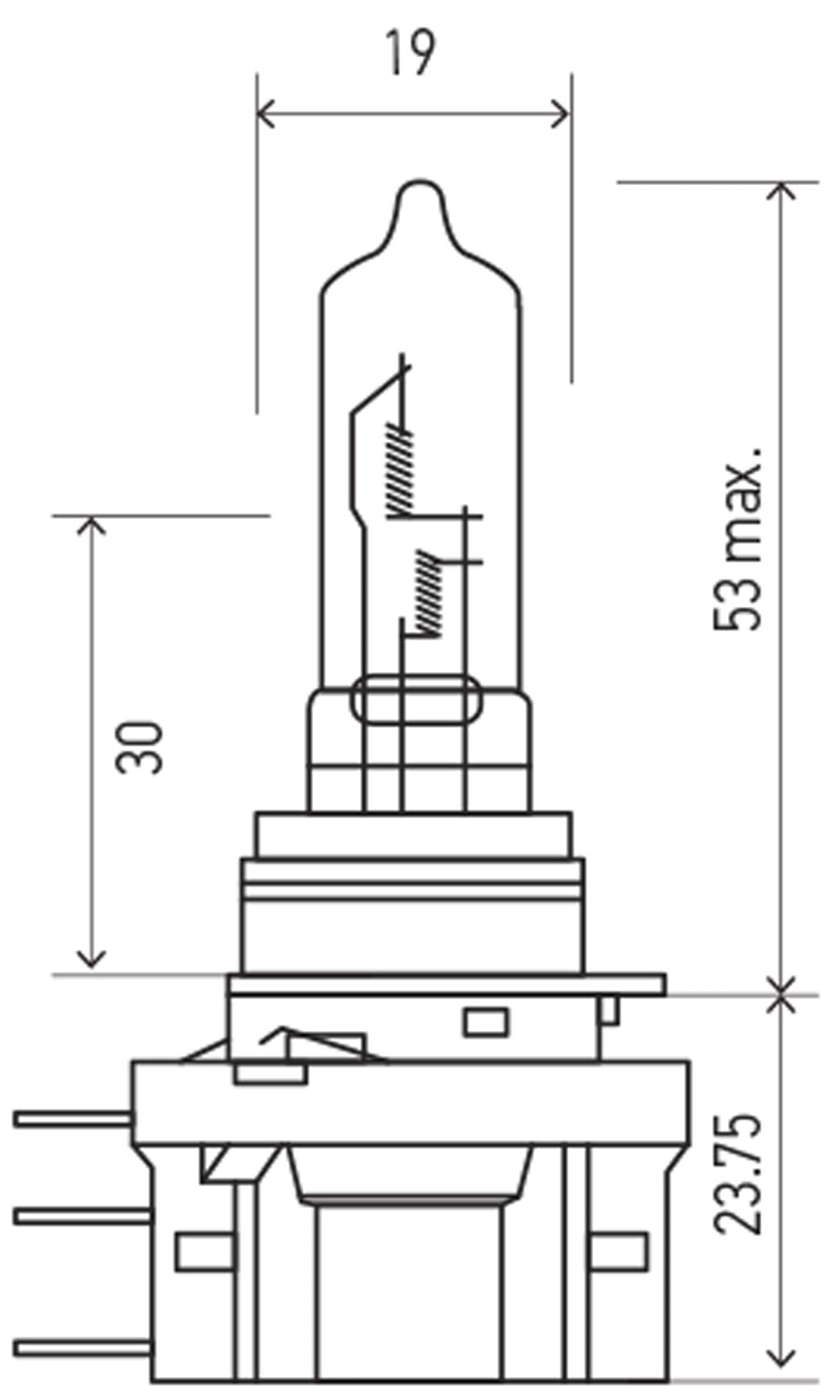 Hella H15 Halogen Bulb