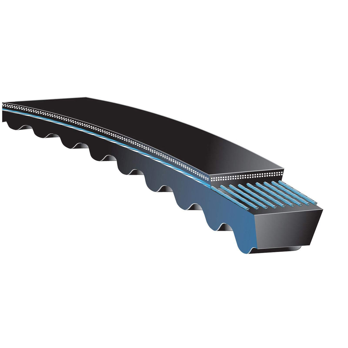 Gates BX58 Tri-Power Belt, BX Section, Size, 21/32" Width