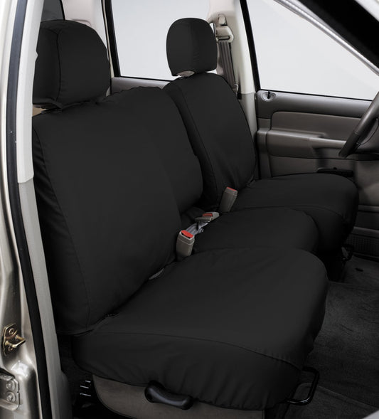 COVERCRAFT SS8490PCCH Polycotton Seat Saver Custom Seat Covers, Charcoal