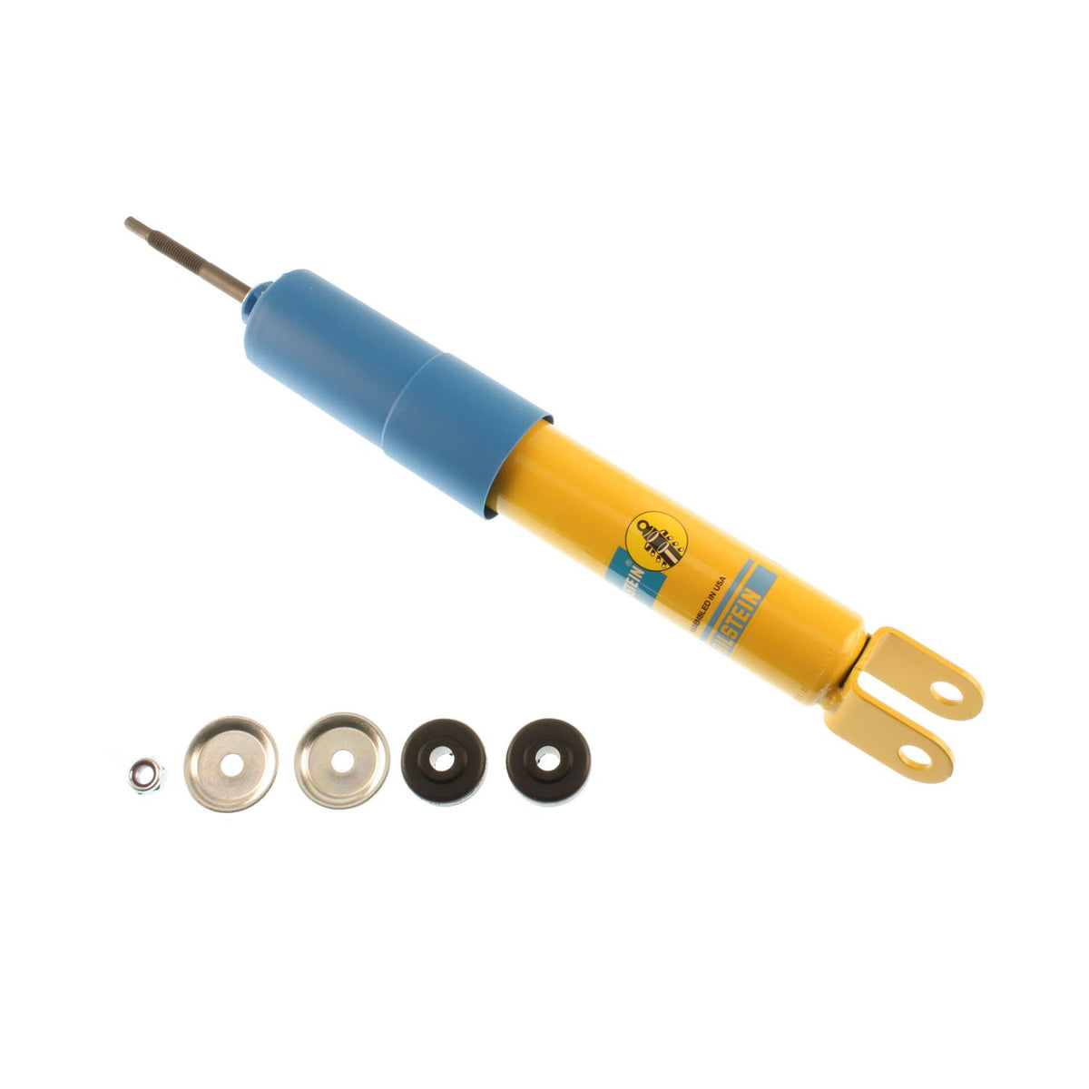 BILSTEIN 24-065009 Bilstein 24-065009 Single Front B6 4600 Suspension Shock Absorber Fits 1998 2007 Sierra Yukon Escalade Crew Cab with torsion Bar w/o ESC - Consistent Fade Free Performance