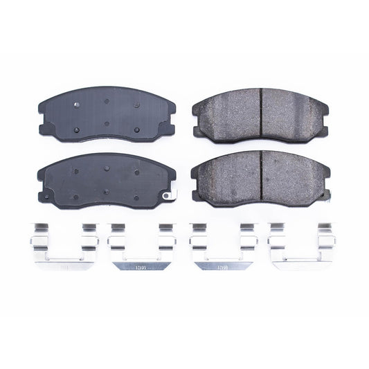 Powerstop 17-1264 Z17 Replacement Ceramic Brake Pads Front