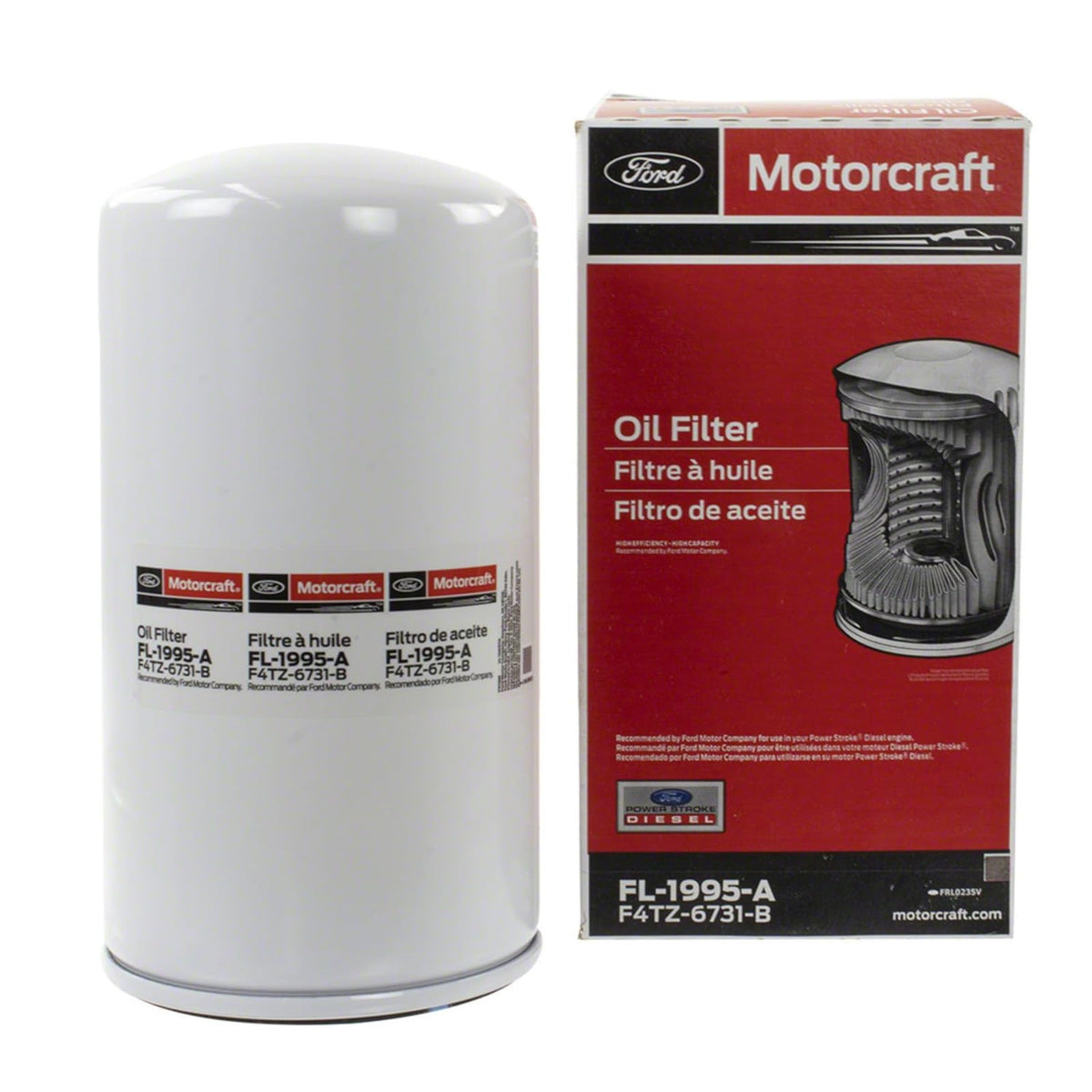 Motorcraft FL1995A Engine Oil Filter- FL-1995-A (Replaces FL-1995)