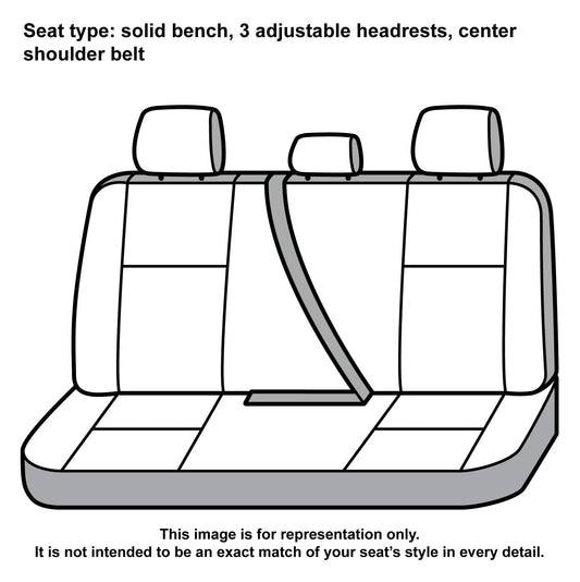 Covercraft SSC7432COBK Covercraft Carhartt Super Dux SeatSaver Custom Seat Covers – SSC7432COBK – 2nd Row Solid Bench Seat – Compatible with 2011-2018 Ram 1500, 2019-2022 Ram 1500 Classic, 2011-2022 Ram 2500/3500 – Black