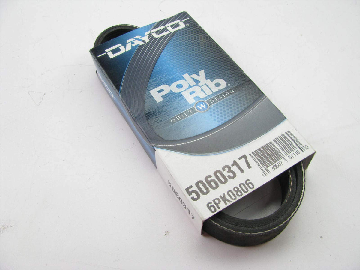 Dayco 5060317 Serpentine Belt , Black