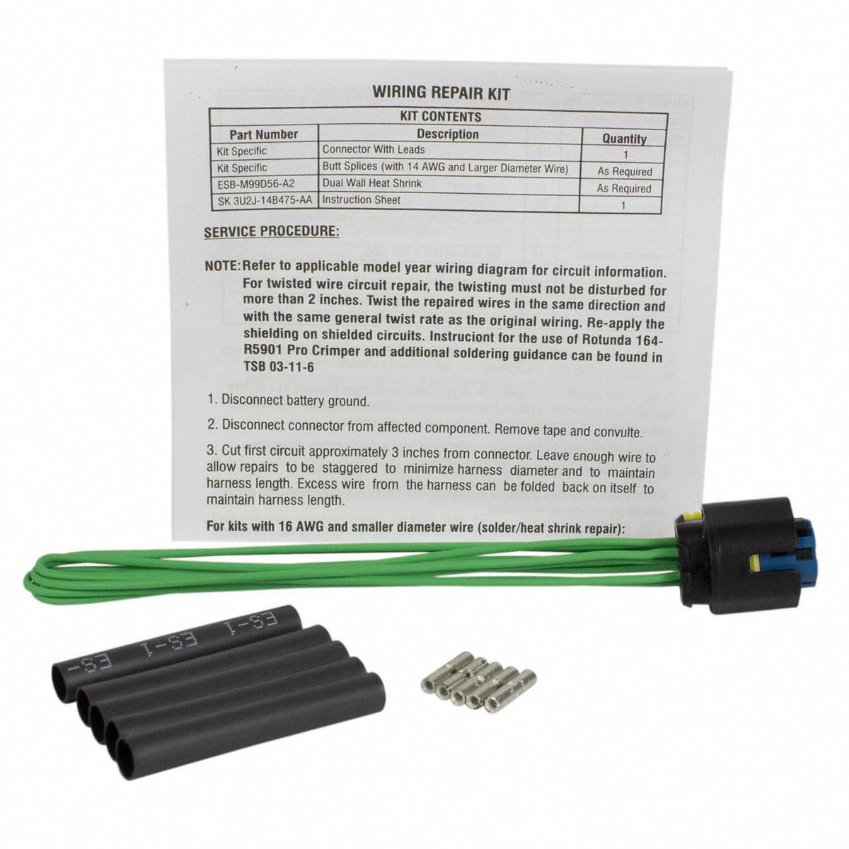 Motorcraft WPT1418 Wire Asy (P