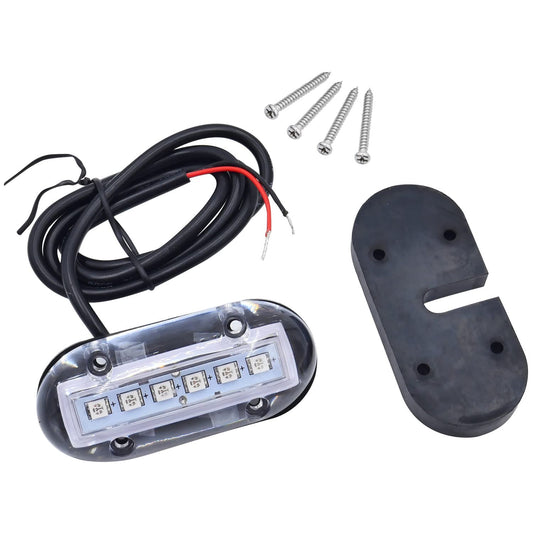 T-H MARINE LED-51867-DP T-H Marine LED Underwater Boat Light - High-Intensity Surface Mount Waterproof Lighting - Use Above or Below Water - Multi-Purpose Use and Low Power Draw - Blue