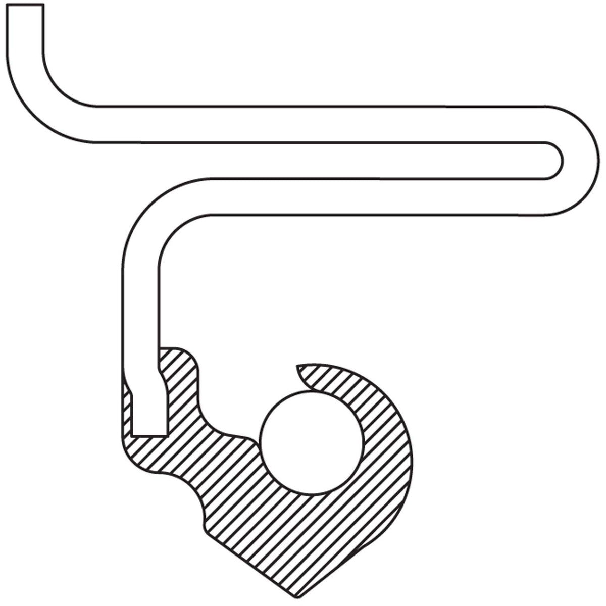 NATIONAL 4072N National 4072N Automatic Transmission Torque Converter Seal