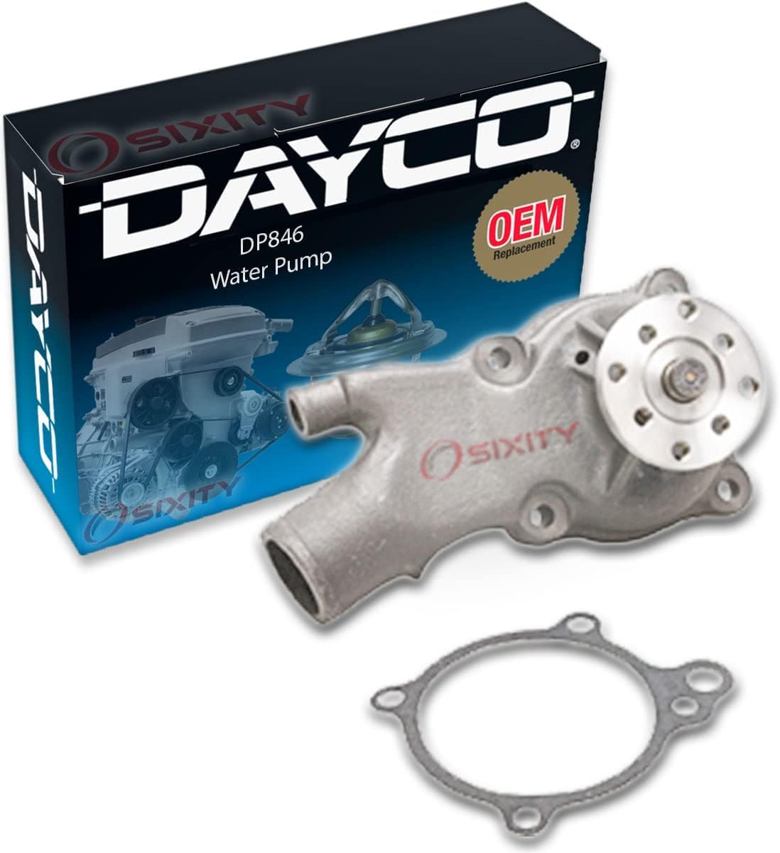 Dayco DP846 Engine Water Pump P/N