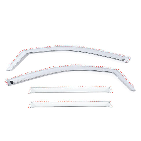 PUTCO 480067 Putco 480067 Element Chrome Window Visor in Channel