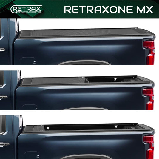 RETRAX 61481 RealTruck Retrax RetraxONE MX Retractable Truck Bed Tonneau Cover | 60401 | Fits 2004 - 2007 Chevy/GMC Silverado/Sierra Classic 5' 8" Bed (68.4")