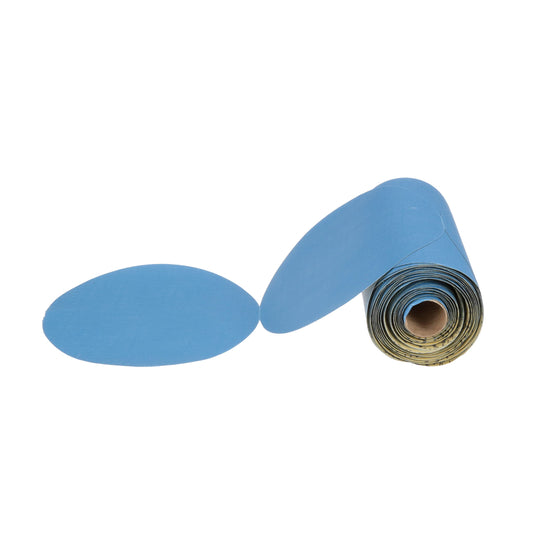 3M 36210 3M Stikit Blue Abrasive Disc Roll, 321U, 36210, 6 in, 320+ Grade, No Hole
