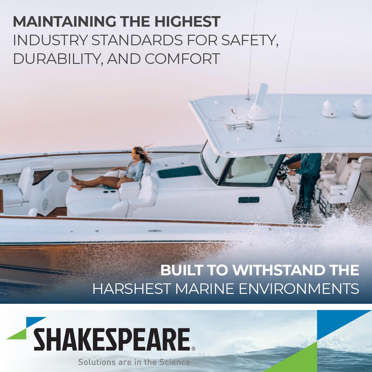 SHAKESPEARE 4351 Shakespeare 4351 3' AM/FM ANTENNA W/NYLON FERRULE