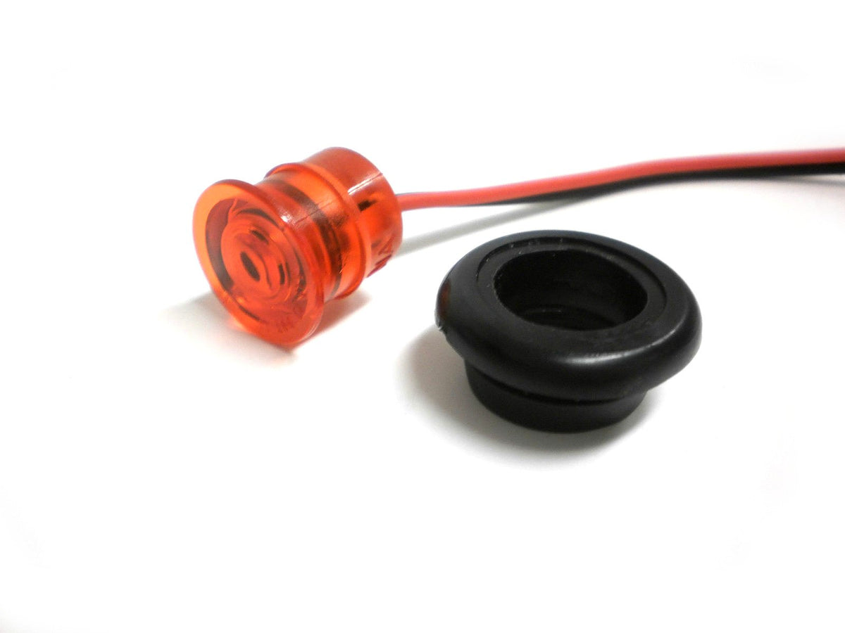 JAMMY J-53-R Jammy J-53-R 3/4" Red LED Clearance Marker Hot Spot Light